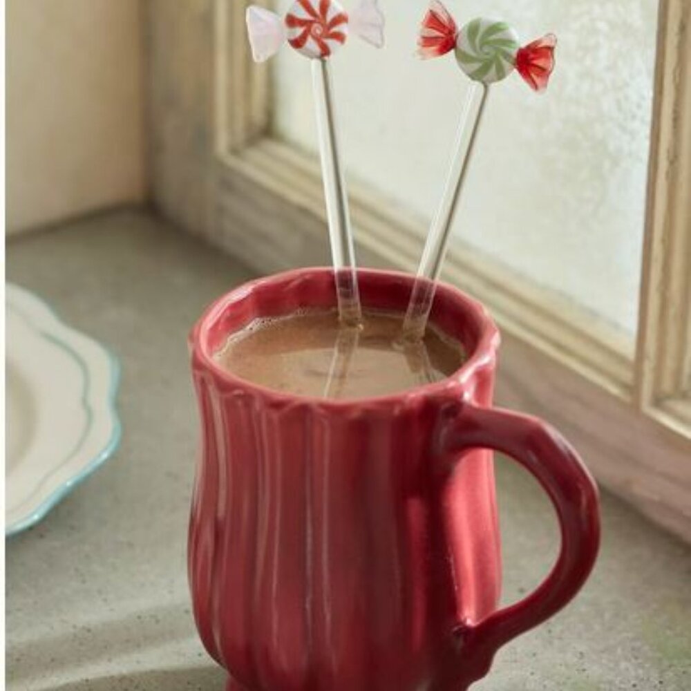 Anthropologie  Terrain - Wrapped Candy Drink Stirrers, Set of 4